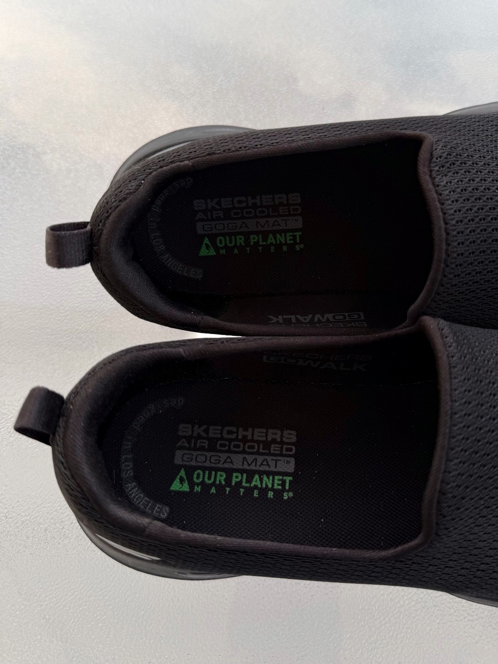 Skechers Go Walk Joy Aurora Black Eco-Friendly Slip-On Sneakers ~ Women’s 8.5 - Picture 8 of 9